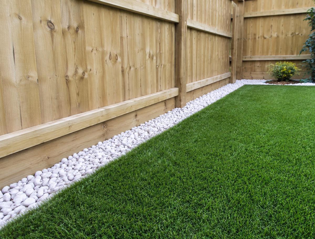 Artificial grass & fencing